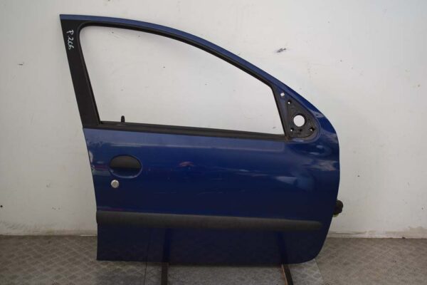 Puerta delantera Derecha peugeot 206 azul 1998 al 2004 pta-del-1574
