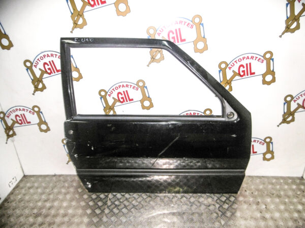 Puerta delantera Derecha Fiat UNO negro 3P 1986 al 1994 PD-0301