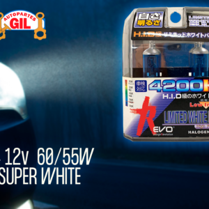 Lampara Halógena 4200k, H4 12v 60/55w