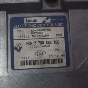 Centralita de motor Renault Kangoo 1.9d 1997 al 2000 cm-082