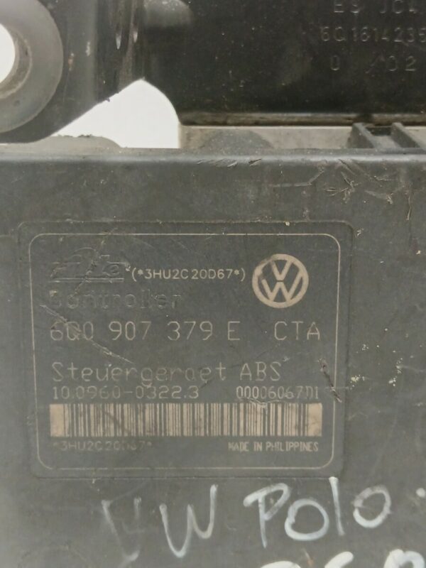 MODULO ABS VOLKSWAGEN POLO (9N1) Conceptline DIESEL Motor 1,9 Ltr.  64 CV  [2001 - 2005] 5 Puertas - Imagen 3
