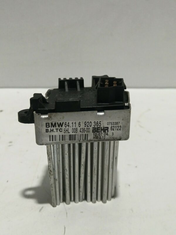 RESISTENCIA CALEFACCION BMW SERIE 5 BERLINA (E39) 530d DIESEL Motor 3,0 Ltr.  193 CV  [1995 - 2003] 4 Puertas