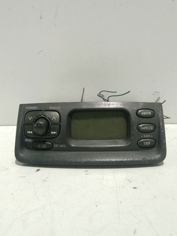 SISTEMA AUDIO / RADIO CD TOYOTA YARIS (NCP1/NLP1/SCP1) 1.0 Linea Luna NAFTA 95 Motor 1,0 Ltr.  68 CV  [1999 - 2005] 5 Puertas