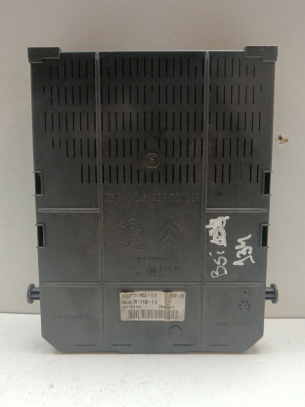 CAJA RELES / FUSIBLES / MODULO BSI CITROEN C4 SEDAN Collection DIESEL Motor 1,6 Ltr.  109 CV  [2008 - 2010] 5 Puertas - Imagen 3