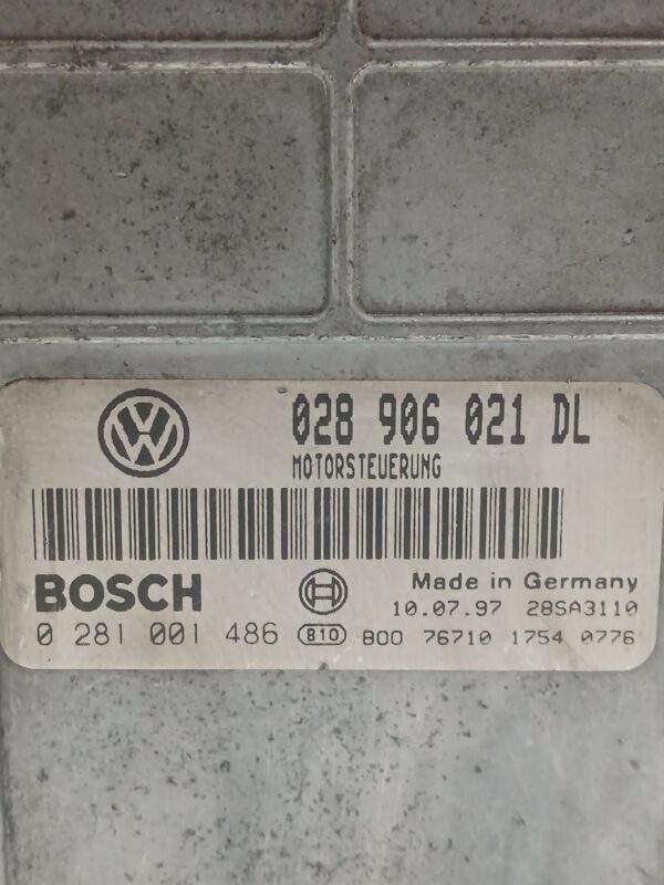 CENTRALITA MOTOR UCE VOLKSWAGEN CADDY KA/KB (2K) Furg. DIESEL Motor 1,9 Ltr.  105 CV  [2003 - 2010] 4 Puertas - Imagen 2