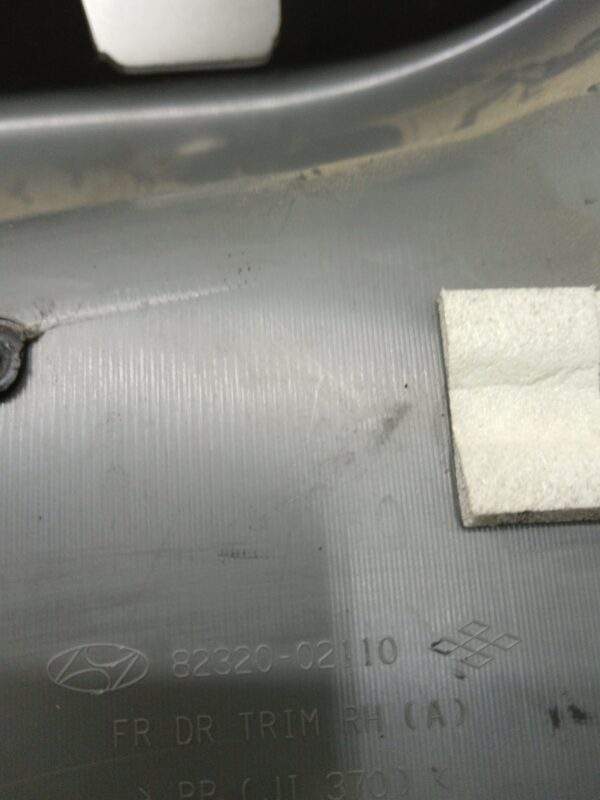TAPIZADO INTERIOR PUERTA DELANTERO DERECHO HYUNDAI ATOS (MX) GLS NAFTA Motor 1,0 Ltr.  54 CV  [1998 - 2004] 5 Puertas - Imagen 2
