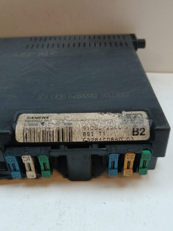 CAJA RELES / FUSIBLES / MODULO BSI PEUGEOT 206 BERLINA XN DIESEL Motor 1,9 Ltr.  69 CV  [1998 - 2010] 5 Puertas - Imagen 2