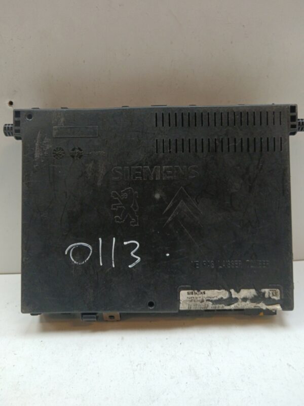CAJA RELES / FUSIBLES / MODULO BSI PEUGEOT 206 BERLINA X-Line NAFTA 95 Motor 1,1 Ltr.  60 CV  [1998 - 2010] 5 Puertas