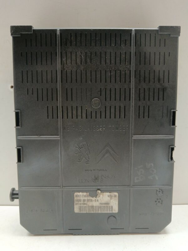 CAJA RELES / FUSIBLES / MODULO BSI CITROEN C4 BERLINA Exclusive NAFTA 95 Motor 1,6 Ltr.  109 CV  [2004 - 2011] 5 Puertas - Imagen 3