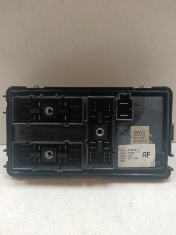CAJA RELES / FUSIBLES CHEVROLET MATIZ City NAFTA Motor 0,8 Ltr.  52 CV  [2005 - 2005] 5 Puertas