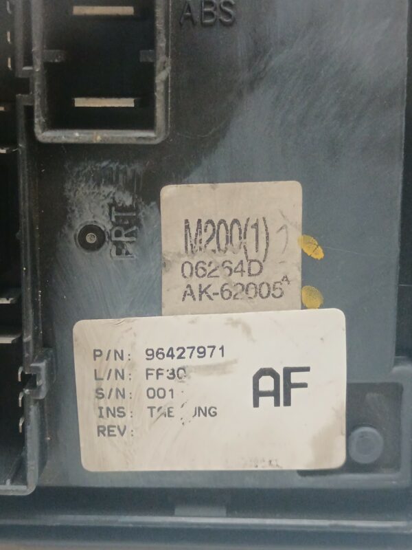CAJA RELES / FUSIBLES CHEVROLET MATIZ City NAFTA Motor 0,8 Ltr.  52 CV  [2005 - 2005] 5 Puertas - Imagen 3