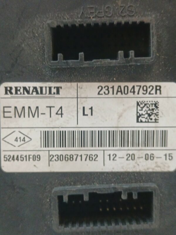 MODULO ELECTRONICO RENAULT CLIO IV Authentique DIESEL Motor 1,5 Ltr.  75 CV  [2012 - 0] 5 Puertas - Imagen 2