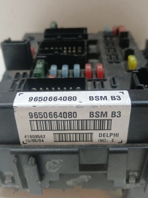 CAJA RELES / FUSIBLES / MODULO BSM PEUGEOT 307 BREAK / SW (S1) SW PACK DIESEL Motor 1,6 Ltr.  109 CV  [2002 - 2005] 5 Puertas - Imagen 2