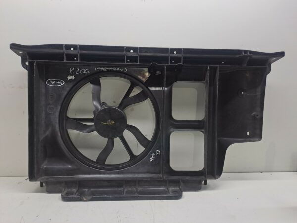ELECTROVENTILADOR PEUGEOT 206 BERLINA XT DIESEL Motor 1,4 Ltr.  68 CV  [1998 - 2010] 5 Puertas
