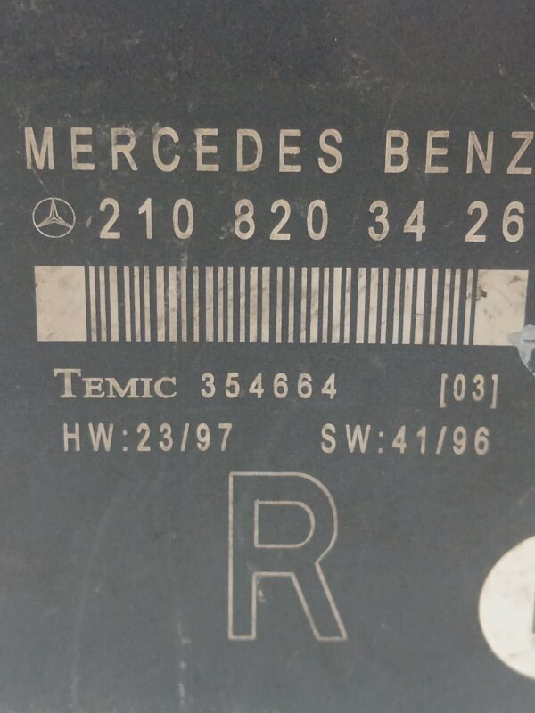 MODULO DE PUERTA DELANTERA DERECHA MERCEDES CLASE C (W202) BERLINA 220 CDI (202.133) DIESEL Motor 2,2 Ltr.  125 CV  [1993 - 2000] 4 Puertas - Imagen 2