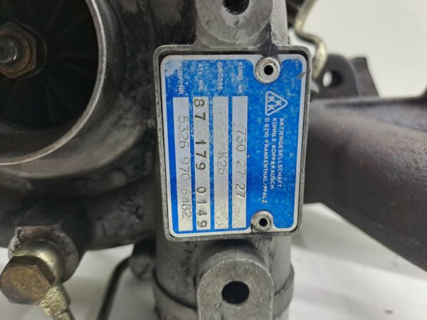 TURBOCOMPRESOR FIAT CROMA (182) 2.5 Turbodiesel DIESEL Motor 2,5 Ltr.  116 CV  [1986 - 1996] 3 Puertas - Imagen 4