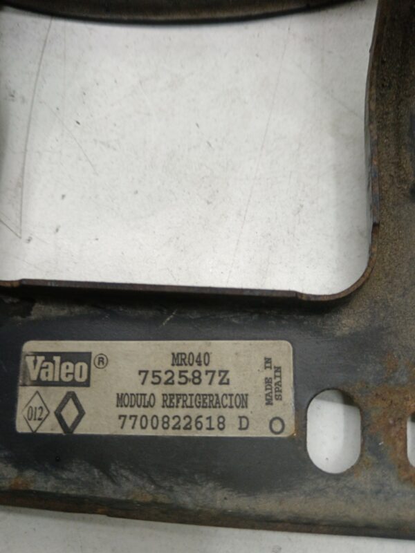 ELECTROVENTILADOR RENAULT TWINGO (CO6) 1,2 NAFTA Motor 1,2 Ltr.  54 CV  [1993 - 2007] 3 Puertas - Imagen 2