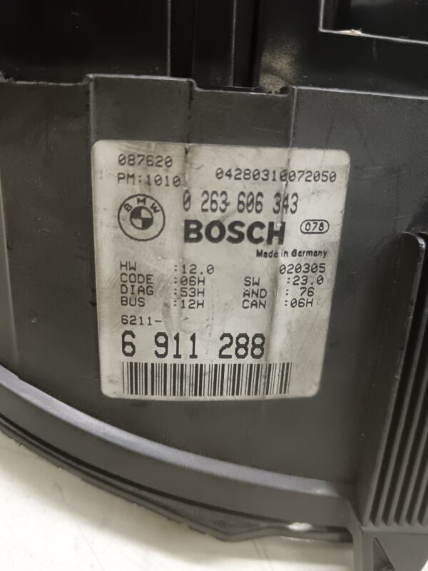 TABLERO DE INSTRUMENTOS BMW SERIE 3 BERLINA (E46) 2.0 16V Diesel CAT DIESEL Motor 2,0 Ltr.  136 CV  [1998 - 2006] 3 Puertas - Imagen 4