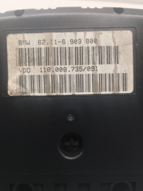 TABLERO DE INSTRUMENTOS BMW SERIE 5 BERLINA (E39) 2.0 16V Diesel CAT DIESEL Motor 2,0 Ltr.  136 CV  [1995 - 2003] 3 Puertas - Imagen 6