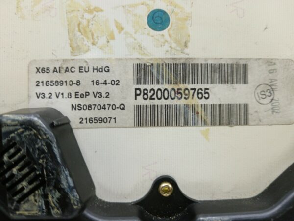 TABLERO DE INSTRUMENTOS RENAULT CLIO II FASE II (B/CB0) Billabong NAFTA Motor 1,2 Ltr.  75 CV  [2001 - 2013] 3 Puertas - Imagen 5