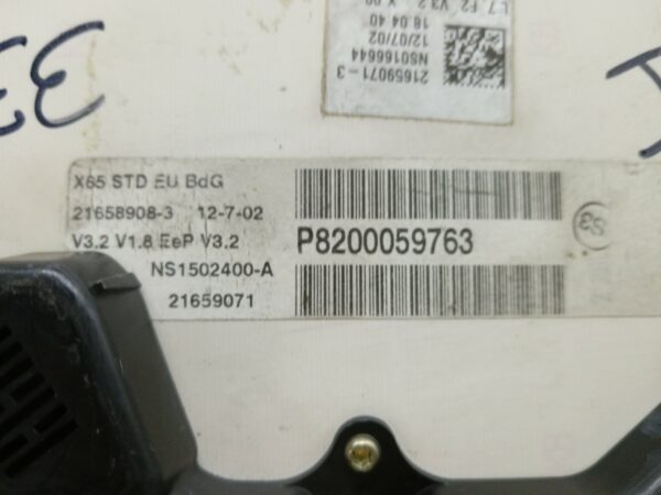 TABLERO DE INSTRUMENTOS RENAULT CLIO II FASE II (B/CB0) 1.5 dCi Diesel DIESEL Motor 1,5 Ltr.  101 CV  [2001 - 2013] 3 Puertas - Imagen 5