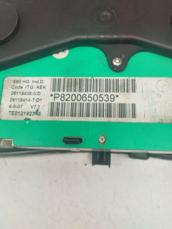 TABLERO DE INSTRUMENTOS RENAULT LOGAN 1.4 CAT NAFTA 95 Motor 1,4 Ltr.  75 CV  [2005 - 2012] 3 Puertas - Imagen 2
