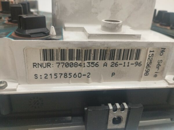 TABLERO DE INSTRUMENTOS RENAULT CLIO I FASE I+II (B/C57) 1.8 CAT NAFTA Motor 1,8 Ltr.  135 CV  [1991 - 1998] 3 Puertas - Imagen 2