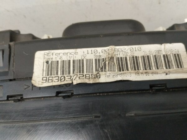 TABLERO DE INSTRUMENTOS PEUGEOT 406 BERLINA (S1/S2) 2.0 HDi CAT DIESEL Motor 2,0 Ltr.  90 CV  [1995 - 2005] 3 Puertas - Imagen 2