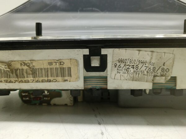 TABLERO DE INSTRUMENTOS CITROEN SAXO 1.1 SX NAFTA 95 Motor 1,1 Ltr.  60 CV  [1999 - 2004] 3 Puertas - Imagen 3