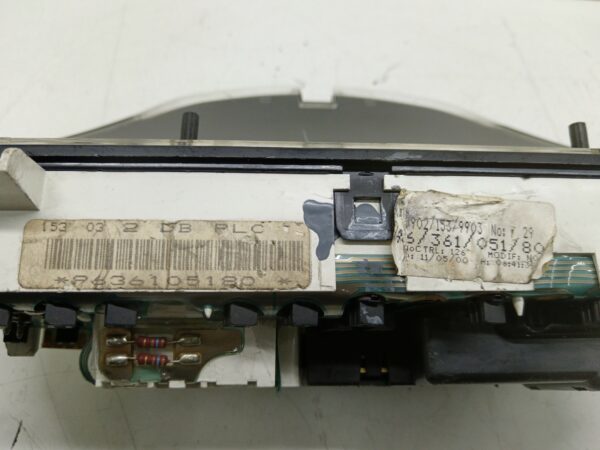 TABLERO DE INSTRUMENTOS CITROEN SAXO 1.4 Image NAFTA Motor 1,4 Ltr.  75 CV  [1996 - 2000] 5 Puertas - Imagen 3