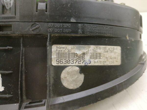 TABLERO DE INSTRUMENTOS PEUGEOT 406 BERLINA (S1/S2) 2.0 HDi DIESEL Motor 2,0 Ltr.  109 CV  [1995 - 2005] 3 Puertas - Imagen 5