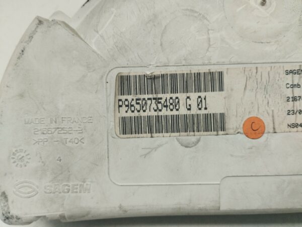 TABLERO DE INSTRUMENTOS CITROEN C3 1.1 X NAFTA 95 Motor 1,1 Ltr.  60 CV  [1995 - 2010] 5 Puertas - Imagen 2