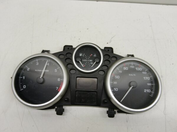 TABLERO DE INSTRUMENTOS PEUGEOT 207 1.6 HDi CAT (9HZ / DV6TED4) DIESEL Motor 1,6 Ltr.  109 CV  [2006 - 2012] 3 Puertas