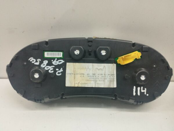 TABLERO DE INSTRUMENTOS PEUGEOT 308 Confort DIESEL Motor 1,6 Ltr.  109 CV  [2007 - 2013] 5 Puertas - Imagen 2