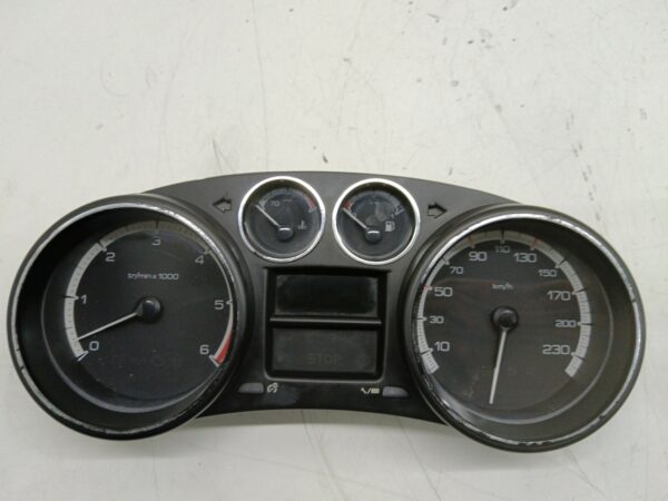 TABLERO DE INSTRUMENTOS PEUGEOT 308 Sport DIESEL Motor 1,6 Ltr.  90 CV  [2007 - 2013] 3 Puertas