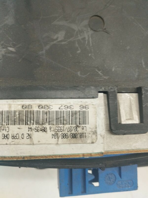 TABLERO DE INSTRUMENTOS PEUGEOT 306 BREAK Style DIESEL Motor 1,9 Ltr.  90 CV  [1979 - 2003] 5 Puertas - Imagen 3
