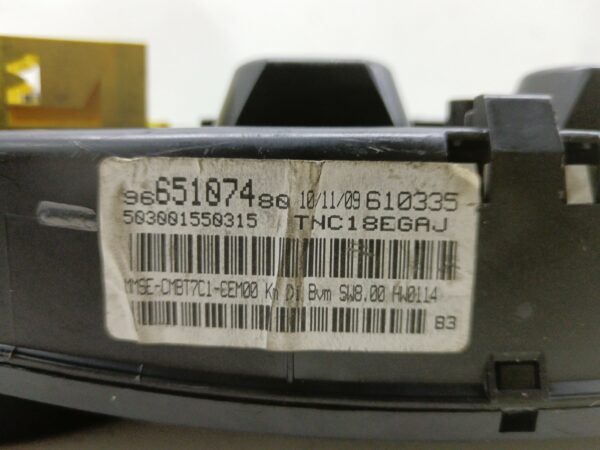TABLERO DE INSTRUMENTOS PEUGEOT 308 Confort DIESEL Motor 1,6 Ltr.  90 CV  [2007 - 2013] 3 Puertas - Imagen 4