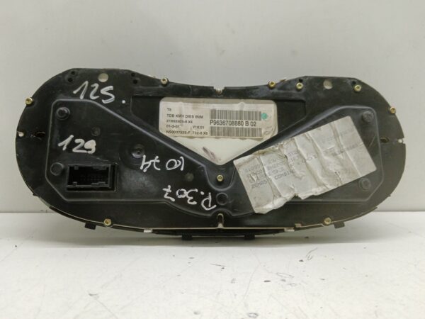 TABLERO DE INSTRUMENTOS PEUGEOT 307 BERLINA (S2) 1.6 HDi DIESEL Motor 1,6 Ltr.  109 CV  [2005 - 2008] 3 Puertas - Imagen 3