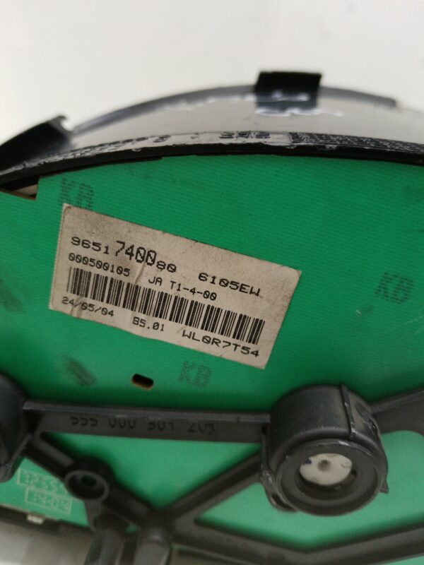 TABLERO DE INSTRUMENTOS PEUGEOT 206 BERLINA 1.4 HDi DIESEL Motor 1,4 Ltr.  68 CV  [1998 - 2010] 3 Puertas - Imagen 4