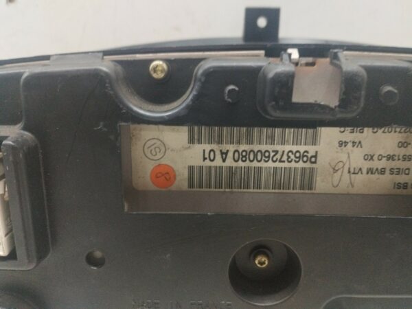 TABLERO DE INSTRUMENTOS CITROEN XSARA BERLINA 2.0 HDi DIESEL Motor 2,0 Ltr.  109 CV  [1997 - 2005] 3 Puertas - Imagen 2