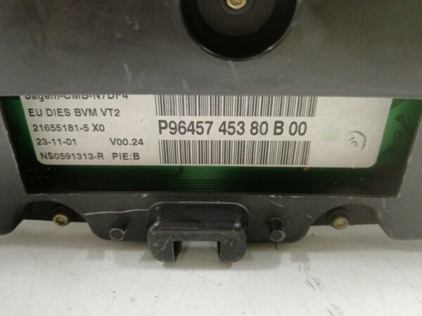 TABLERO DE INSTRUMENTOS CITROEN XSARA COUPE 2.0 16V CAT (RFN / EW10J4) NAFTA Motor 2,0 Ltr.  136 CV  [1997 - 2005] 3 Puertas - Imagen 4