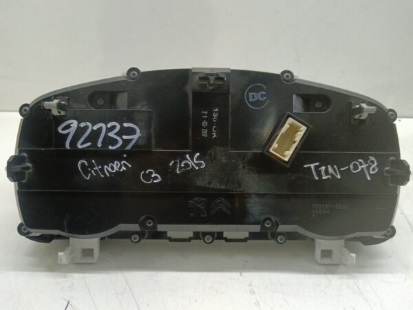 TABLERO DE INSTRUMENTOS CITROEN C3 Business DIESEL Motor 1,6 Ltr.  75 CV  [2016 - 2023] 5 Puertas - Imagen 2