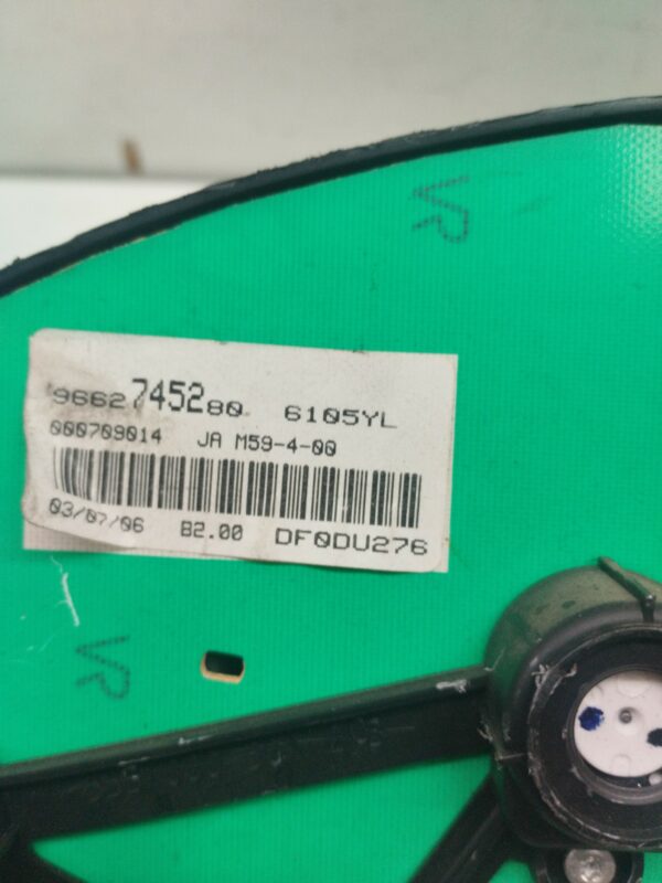 TABLERO DE INSTRUMENTOS PEUGEOT PARTNER (S2) 1.6 16V HDi DIESEL Motor 1,6 Ltr.  90 CV  [2002 - 2008] 3 Puertas - Imagen 2
