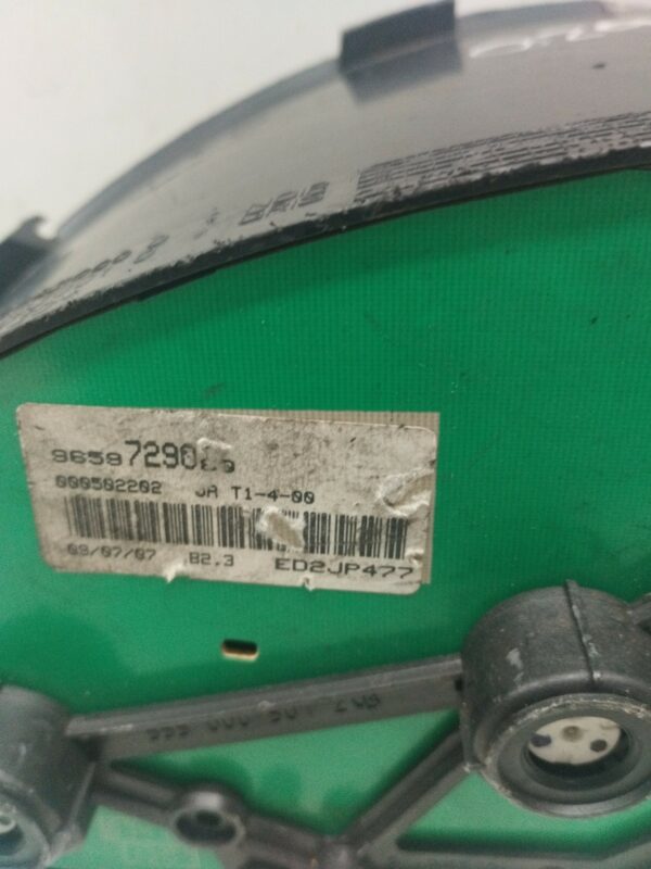TABLERO DE INSTRUMENTOS PEUGEOT 206 SW 1.4 HDi DIESEL Motor 1,4 Ltr.  68 CV  [2002 - 2007] 3 Puertas - Imagen 2