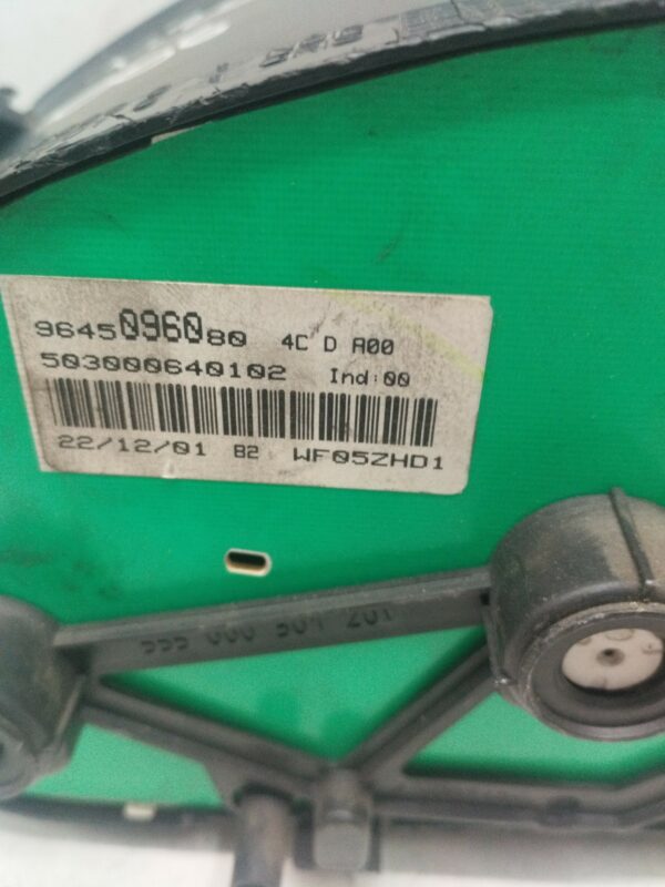 TABLERO DE INSTRUMENTOS PEUGEOT 206 BERLINA XR DIESEL Motor 1,9 Ltr.  69 CV  [1998 - 2010] 3 Puertas - Imagen 2