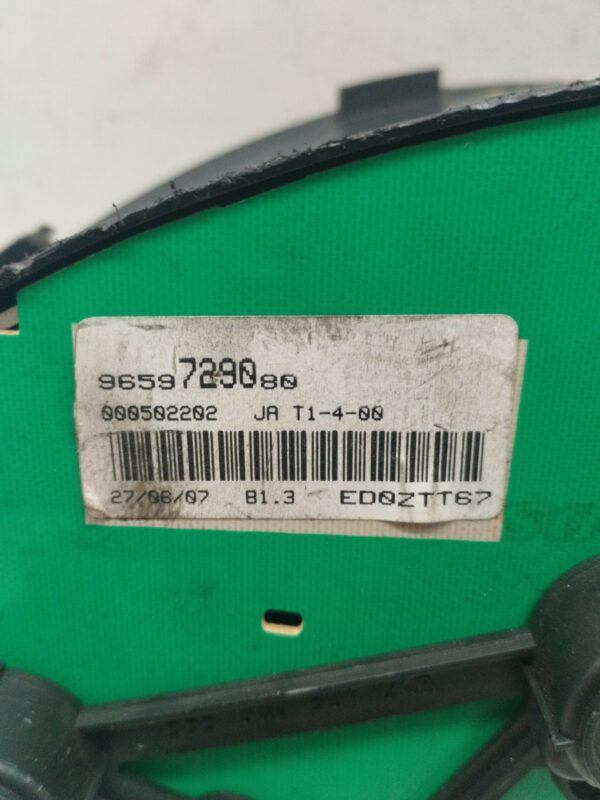 TABLERO DE INSTRUMENTOS PEUGEOT 206 BERLINA XR DIESEL Motor 1,9 Ltr.  69 CV  [1998 - 2010] 3 Puertas - Imagen 2