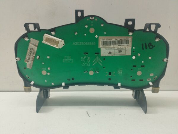 TABLERO DE INSTRUMENTOS PEUGEOT 207 CC 1.6 HDi FAP CAT (9HZ / DV6TED4) DIESEL Motor 1,6 Ltr.  109 CV  [2007 - 2012] 3 Puertas - Imagen 3