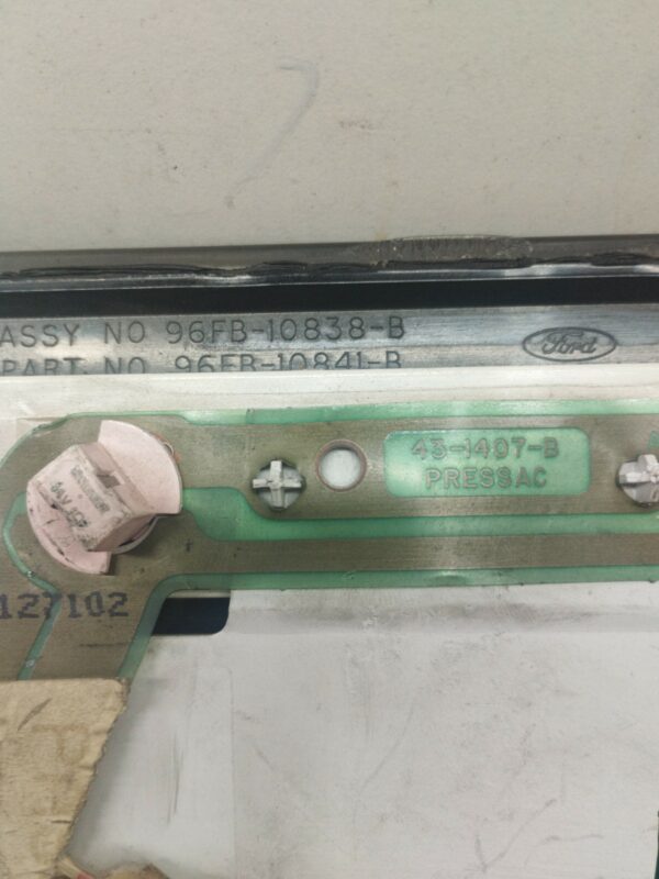 TABLERO DE INSTRUMENTOS FORD FIESTA BERLINA (DX) 1.4 16V CAT NAFTA Motor 1,4 Ltr.  90 CV  [1999 - 2002] 3 Puertas - Imagen 2