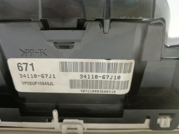 TABLERO DE INSTRUMENTOS SUZUKI GRAND VITARA JB (JT) 1,9 Ltr. DDIS JLX-E 5-türig DIESEL Motor 1,9 Ltr.  129 CV  [2005 - 2014] 5 Puertas - Imagen 4