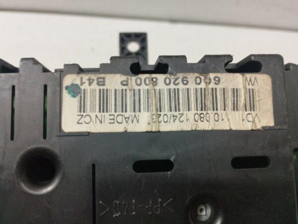 TABLERO DE INSTRUMENTOS VOLKSWAGEN POLO (9N1) 1.9 SDI DIESEL Motor 1,9 Ltr.  64 CV  [2001 - 2005] 3 Puertas - Imagen 2